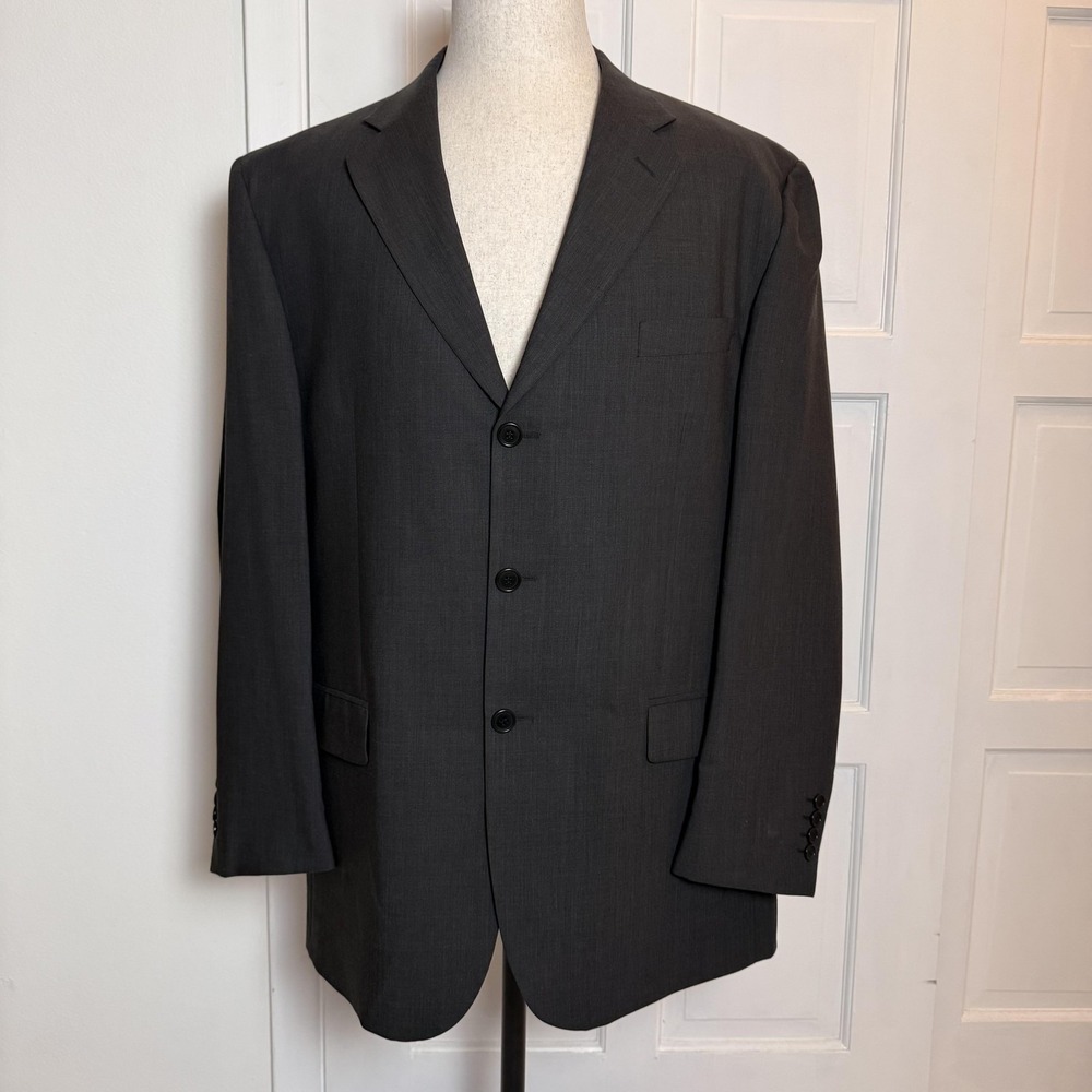 Missoni‎ Blazer Mens 40L Gray 3 Button Made In Italy Suit Jacket Sport Coat